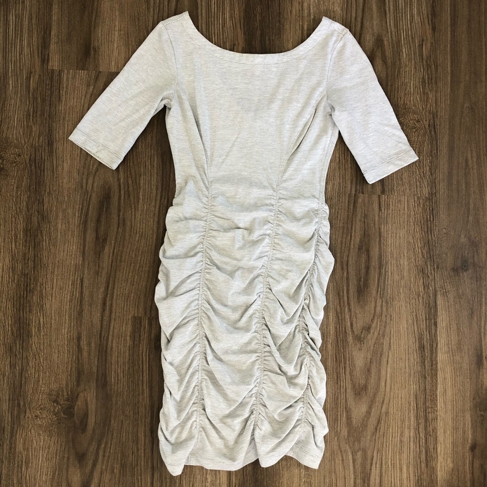 BCBG Ruched Mini Dress